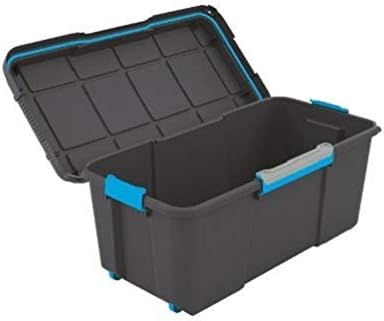 CURVER Caja Ordenacion Scuba Box, Negro y Azul, L: Amazon.es: Hogar