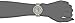 Anne Klein Women's AK/2620GYGB Premium Crystal Accented Gold-Tone and Grey Resin Bracelet Watch