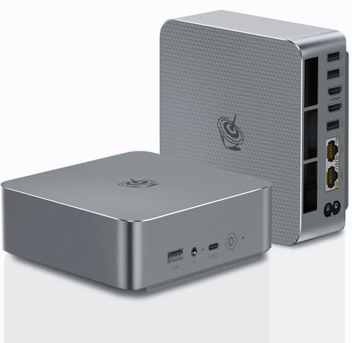 Beelink EQI12 Mini Pc,Intel Core i7-12650H (10C/16T,up to 4.7GHz),Mini Computer with 24GB LPDDR5 RAM/500GB SSD,Built-in PSU/4K Dual Screen Display/WiFi6/BT5.2/Dual Gigabit LAN