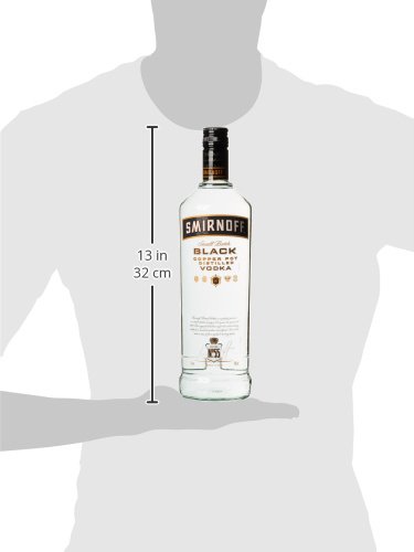 Smirnoff Black No. 55 Small Batch Premium Vodka (1 x 1 l) – Bild 3