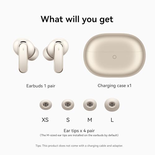 HUAWEI FreeBuds Pro 5 Wireless Earbuds, Dual-Engine AI Noise Cancellation for Business & Office, Secure Fit with Immersive Sound, Stable Calls, IP57 Waterproof for Sports, 38H Long Battery Life, Grey