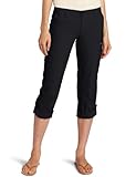 Columbia Women's Full Leg Roll-Up Aruba Pant, 12, Black