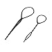 2pcs Topsy Tail Hair Styling Tool Kits,Hair Braid Hair Accessories Ponytail Maker Pony Tail Tool
