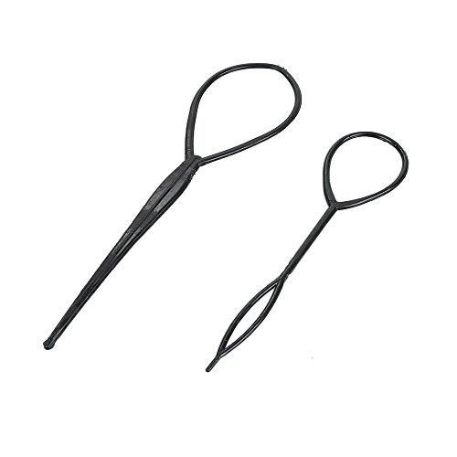 2pcs Topsy Tail Hair Styling Tool Kits,Hair Braid Hair Accessories Ponytail Maker Pony Tail Tool - Thumbnail 6