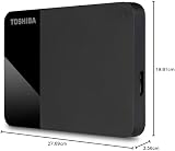 Toshiba Canvio Ready 1TB External HDD USB 3.2 Gen 1 Black HDTP310EK3AA view 8