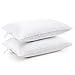 Cheer Collection King Size Pillows - Down Alternative Soft & Fluffy Bed Pillows & Positioners, Hotel Quality Bed Pillow Set of 2, Luxury Pillows for Comfortable and Restful Sleep