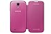 Samsung Galaxy S4 Flip Cover Folio Case (Pink)