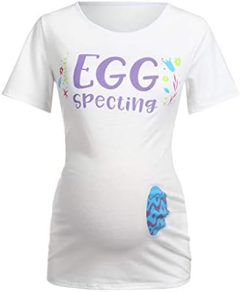 Bokeley Top Cute Tops for Pregnancy, Maternity T Shirt Funny Pregnancy Tee for Expecting Mothers