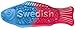 SWEDISH FISH Tails 2 Flavors in 1 Soft & Chewy Candy, 12 - 4 oz Bags