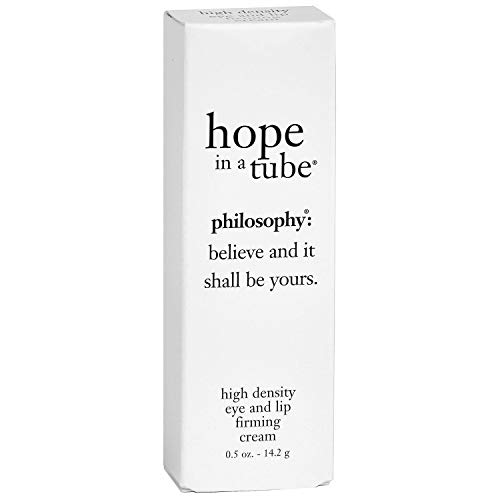 philosophy hope in a tube high density eye and lip firming cream