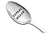 Weenca Practical Gifts for Dad, Laser Engraved Spoon Cereal Killer, Emotional Gift for Dad, Fun Gifts for Dad Who Wants Nothing, Stainless Steel Ice Cream Spoon