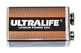 Ultralife U9VL-BP 9V Lithium Battery (Discontinued by Manufacturer)