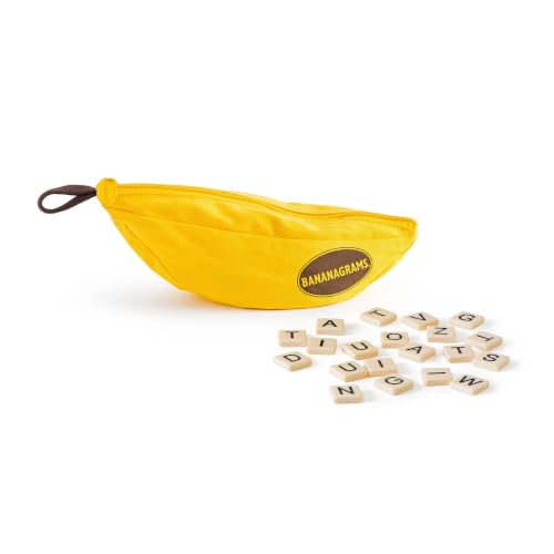 Asmodee, Bananagrams de Palavras Cruzadas, Jogo para 1 a 8 Jogadores