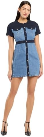 liverpool denim dress One dress, two styles! or ?, The Liverpool Denim Trucker Dress transitions effortlessly from nature trails to beach walks with timeless style. Layer it with sneakers and a jacket for outdoor