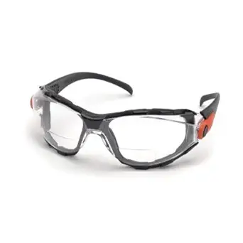 Elvex Go-Spec Bifocal safety glasses with clear anti fog lens +1.5 Diopter