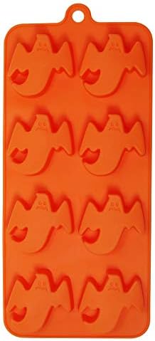 Halloween Ghost 8 Cavity Silicone Mold Baking Chocolate Candy Making Ice Cube Molds