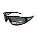 JuicyOrange Mens Wrap Around Sport Sunglasses Polarized Plus Bifocal Reading Lens Black