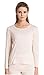 METWAY Women's Silk Long Johns Mulberry Silk Long Underwear Silk Thermal Underwear Sets Winter Silk Base Layer