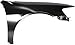 OE Replacement Honda Accord Front Passenger Side Fender Assembly (Partslink Number HO1241147)