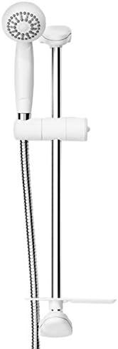 Creda stdkitw Standard Riser Rail Kit with Single Mode Shower Head and Soap Dish - White by Creda
