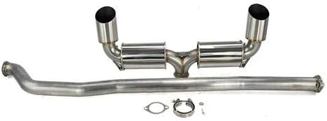 ETS 08-16 Mitsubishi Evolution X V3 Dual Muffler Exhaust System