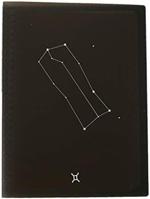 JIEIIFAFH Fresh Constellation Simple Notebook Removable Binder Stationery Note Horizontal Hole Buckle Activity Page Gift Notepad (Size : B5)