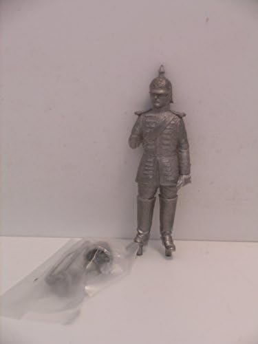 Series 77 Miniatures---"Prussian Heavy Cavalry 1900 Trumpeter Saxon Karabinier Reg't"---77mm Miniature