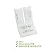 LightingWill 10pcs Pack Strip to Strip Unwired Gapless Solderless Snap Down 2 Conductor LED Strip Connector for 10mm Wide 5050 5630 Single Color Flex LED Strips
