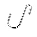 LuTang 30 Pack S Hooks Heavy Duty S Shaped Hooks for Hanging Kitchenware Spoons Pans Pots Utensils Clothes Bags Towers Tools Plants (Silver)