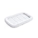Amazon Basics Padded Pet & Dog Bolster Bed, White, 22 x 15 inches