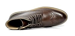 Bruno Marc Men's Dress Ankle Motorcycle Boots