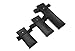 DAZCOS Unisex Adult Three Sizes Black Cosplay Bag Halloween Costume Anime Accessories (Small_6 inches)
