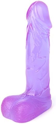 Fetil Realistic Silicone M-ásságer Tool, Big Size Vibe Pl-easure Toys for Women, Waterproof (Purple)