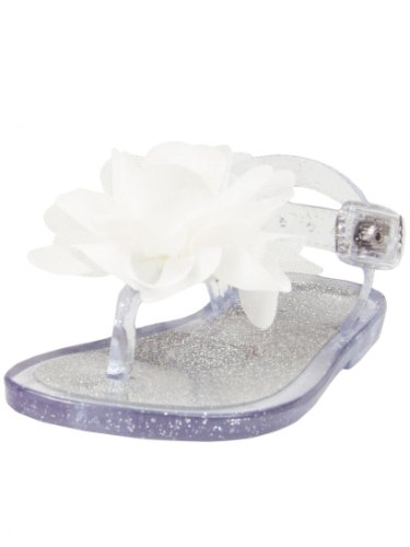girls clear sandals