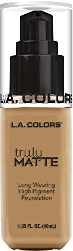 L.A. Colors Truly Matte Foundation Warm Honey - Image 3