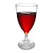 Party Essentials WINEBOX-6 Hard Plastic 1-Piece Wine Glass, 8-Ounce Capacity, Clear (Case of 48)