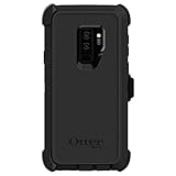 OtterBox DEFENDER SERIES Case & Holster for Samsung Galaxy S9 Plus - New SCREENLESS design - (Renewed) (Black)
