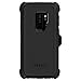 OtterBox DEFENDER SERIES Case & Holster for Samsung Galaxy S9 Plus - New SCREENLESS design - (Renewed) (Black)