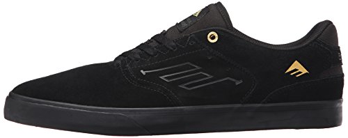 Emerica Men's The Reynolds Low Vulc Skateboarding Shoe, Black/Gold, 7.5 M US - Thumbnail 5