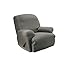 SureFit Simple Stretch Subway - Recliner Slipcover - Gray (SF44601)