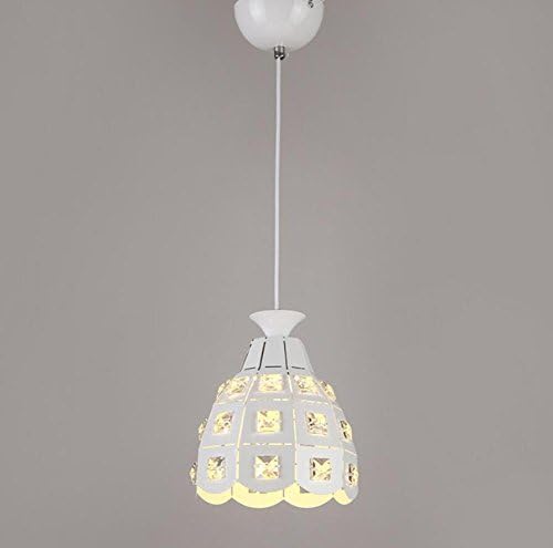 GL&amp;G Simple iron three-head Chandelier Pendent Light for Hallway,Bedroom,Kitchen,Kids Room,LED Bulb Included Lighting fixtures, Warm White Light,1 head,1822cm