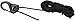 Rope Tightener, Black, Aluminum