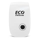 Eco Defense Ultrasonic Repeller, Repels Mice/Rats/Roaches/Spiders/Other Insects, Home Pest Control Solution