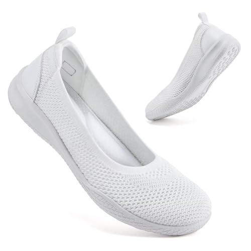 konhill Zapatillas Deportivas Mujer Slip-On de Malla Transpirable