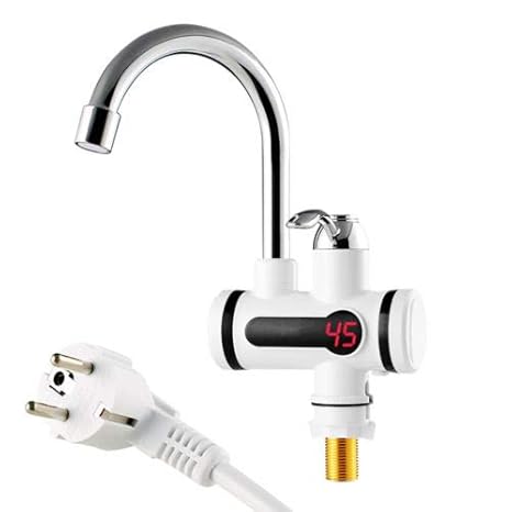Fidgetgear Electric Faucet Water Heater Kitchen Instant Hot Water
