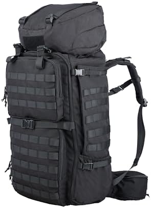 Amazon.com : Teton 85L Explorer Internal Frame Backpack for Hiking,  Camping, Backpacking, Rain Cover Included, Black : Sports & Outdoors