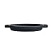 CasaModa Pre-Seasoned Cast Iron Mini Au Gratin Oval Baker, 5.75-Inch-by-3.75-Inch, Small