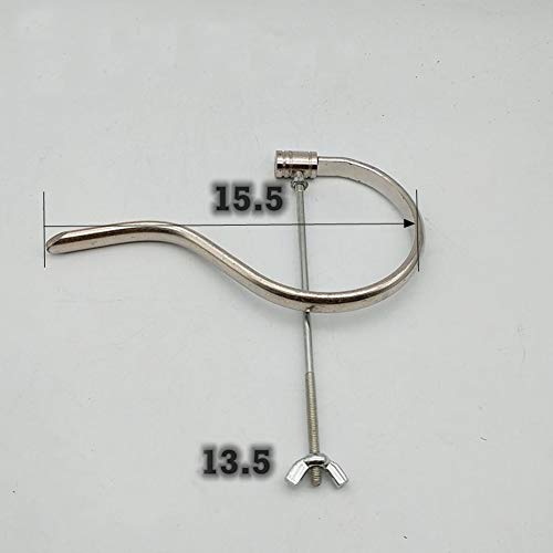 Haidong Thrush Cage Copper Plated Folding Hook ThrushBird Cage Hook (Silvery)