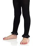 Celegrity Kids Girls Ruffle Leggings-Footless Tights