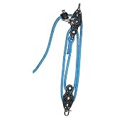 Nautos 95303-00 R| 4:1 Mainsheet System Set - Plain line Blocks- 45mm sheave. Rope Included.